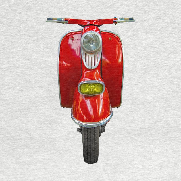 Vintage Italian Scooter Or Moped by mrdoomits